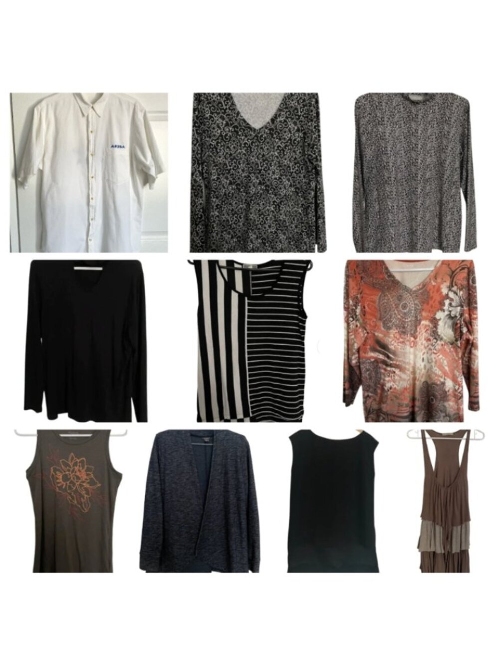 Bundle of 10 Tops Size M